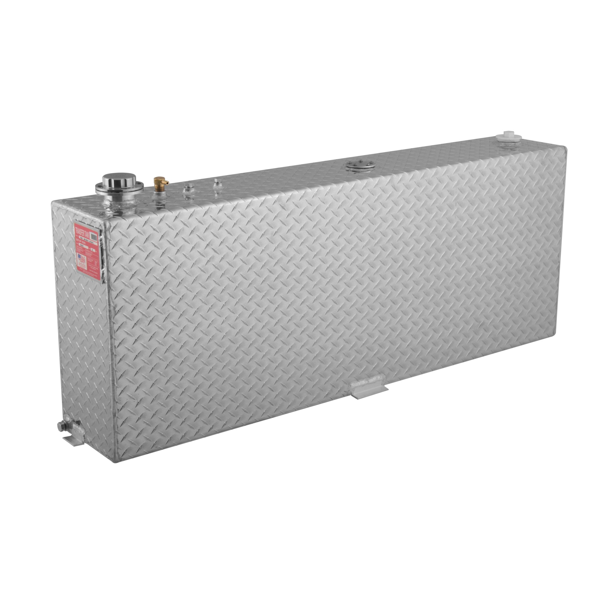 RDS Aluminum Transfer Fuel Tank, 45-Gallon, Vertical, Diamond Plate,  Model# 72545